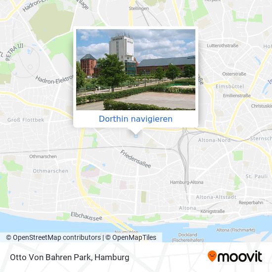 Otto Von Bahren Park Karte