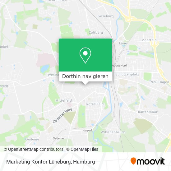 Marketing Kontor Lüneburg Karte