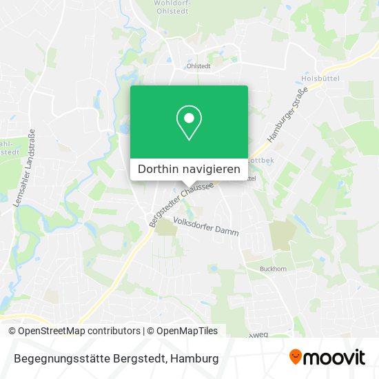 Begegnungsstätte Bergstedt Karte