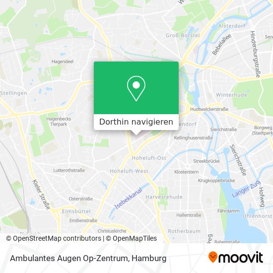 Ambulantes Augen Op-Zentrum Karte