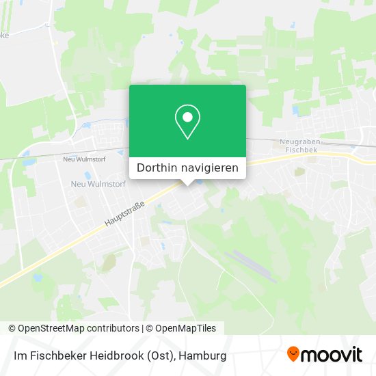 Im Fischbeker Heidbrook (Ost) Karte