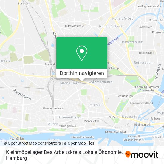 Kleinmöbellager Des Arbeitskreis Lokale Ökonomie Karte