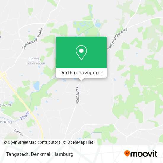 Tangstedt, Denkmal Karte