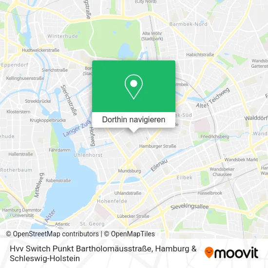 Hvv Switch Punkt Bartholomäusstraße Karte