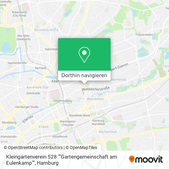 Kleingartenverein 528 ""Gartengemeinschaft am Eulenkamp"" Karte