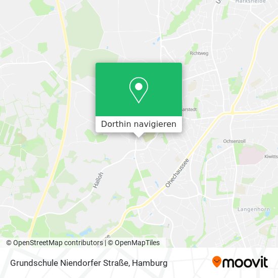 Grundschule Niendorfer Straße Karte