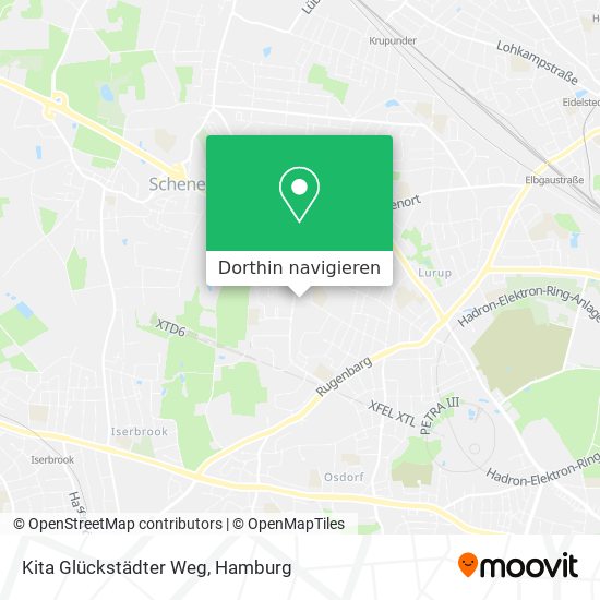 Kita Glückstädter Weg Karte