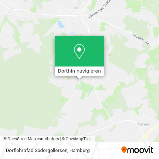 Dorflehrpfad Südergellersen Karte