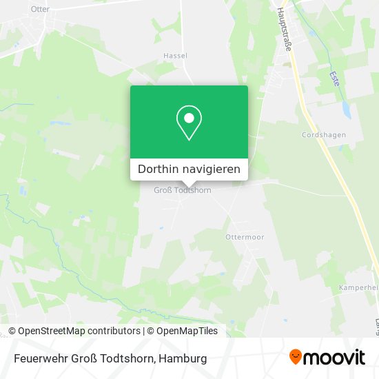 Feuerwehr Groß Todtshorn Karte