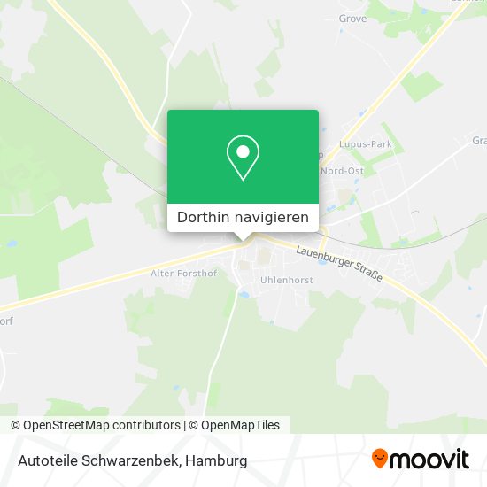 Autoteile Schwarzenbek Karte