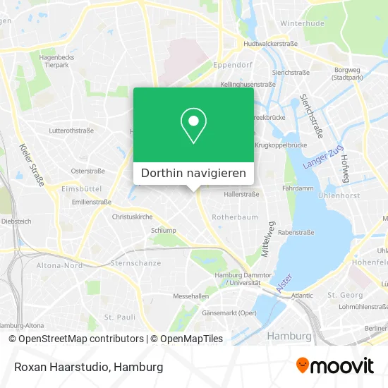 Roxan Haarstudio Karte