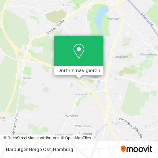 Harburger Berge Ost Karte