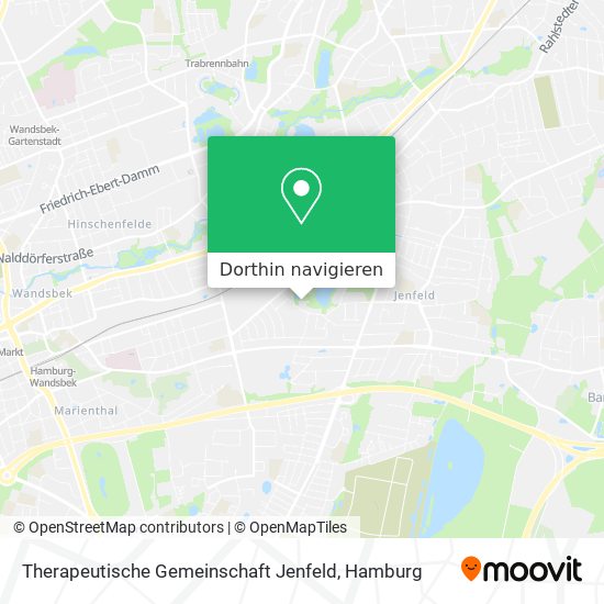 Therapeutische Gemeinschaft Jenfeld Karte