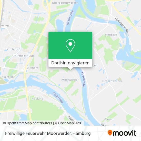 Freiwillige Feuerwehr Moorwerder Karte