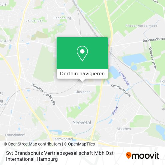 Svt Brandschutz Vertriebsgesellschaft Mbh Ost International Karte