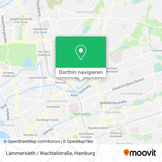 Lämmersieth / Wachtelstraße Karte