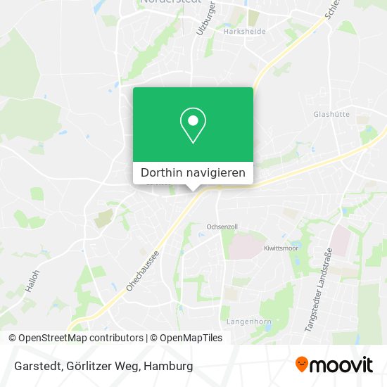 Garstedt, Görlitzer Weg Karte