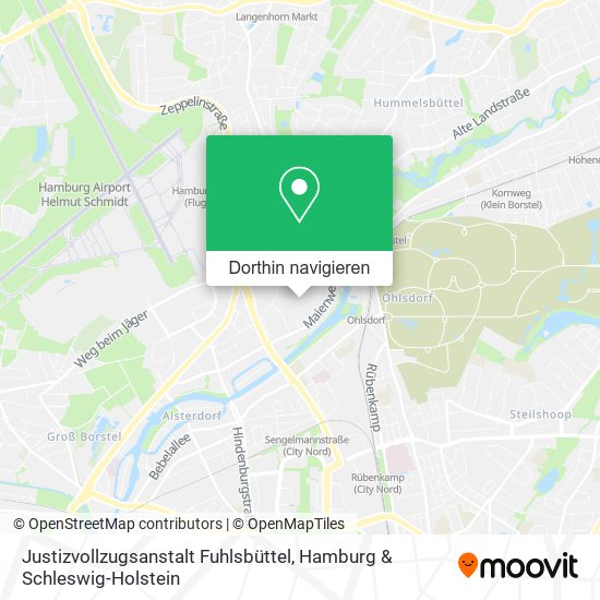 Justizvollzugsanstalt Fuhlsbüttel Karte