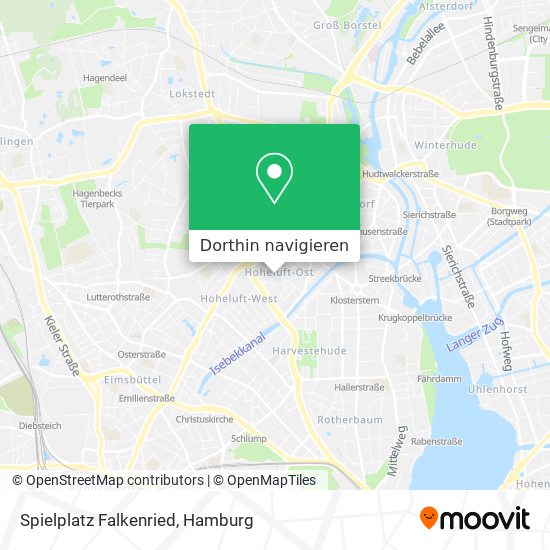Spielplatz Falkenried Karte