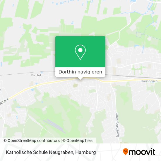 Katholische Schule Neugraben Karte
