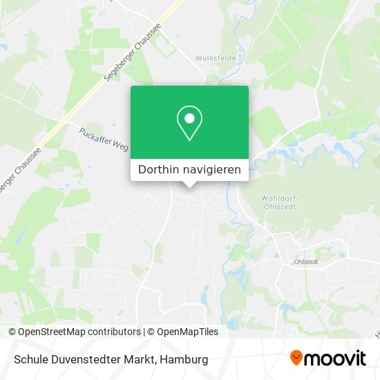 Schule Duvenstedter Markt Karte