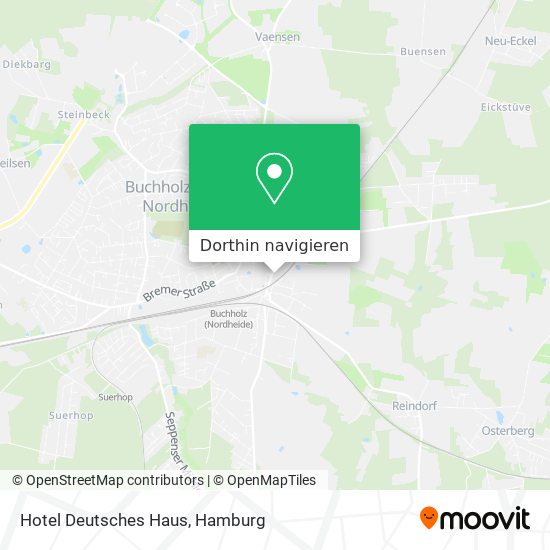 Hotel Deutsches Haus Karte