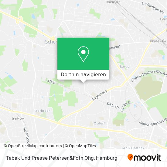 Tabak Und Presse Petersen&Foth Ohg Karte