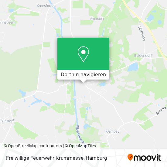 Freiwillige Feuerwehr Krummesse Karte