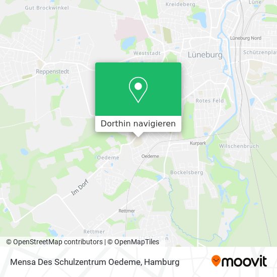 Mensa Des Schulzentrum Oedeme Karte