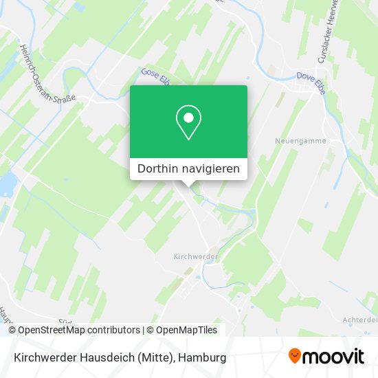 Kirchwerder Hausdeich (Mitte) Karte