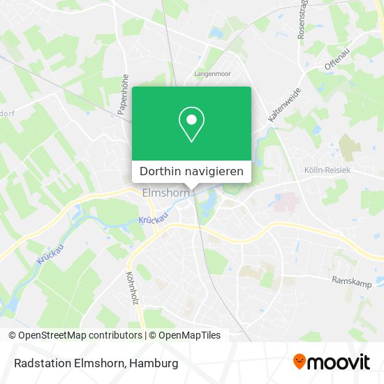 Radstation Elmshorn Karte