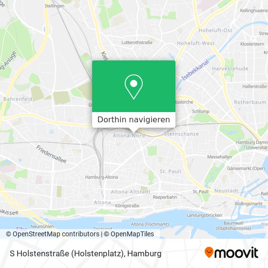 S Holstenstraße (Holstenplatz) Karte