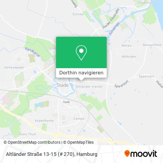 Altländer Straße 13-15 (# 270) Karte