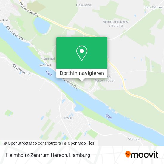 Helmholtz-Zentrum Hereon Karte
