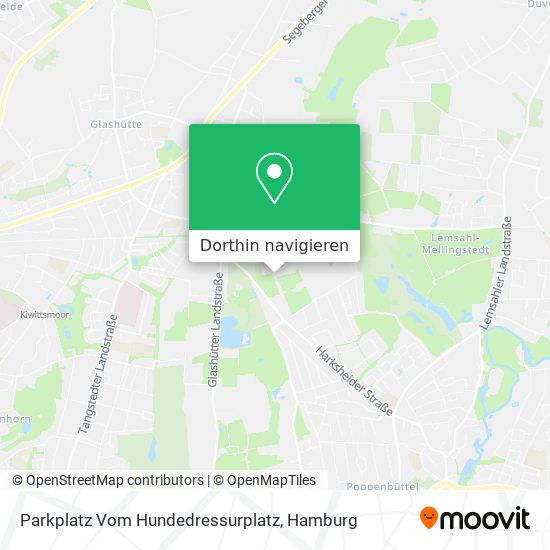 Parkplatz Vom Hundedressurplatz Karte