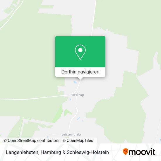 Langenlehsten Karte