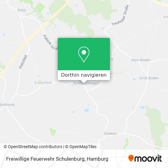 Freiwillige Feuerwehr Schulenburg Karte
