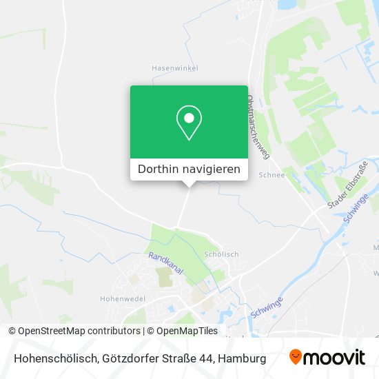 Hohenschölisch, Götzdorfer Straße 44 Karte