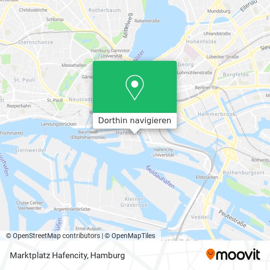 Marktplatz Hafencity Karte