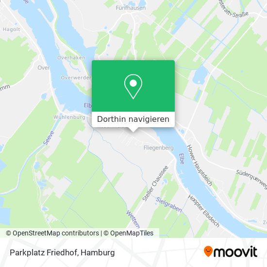 Parkplatz Friedhof Karte