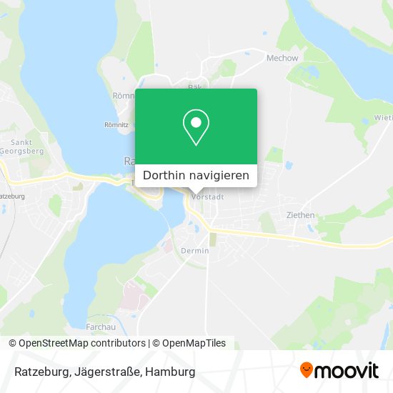 Ratzeburg, Jägerstraße Karte