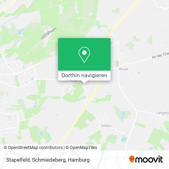 Stapelfeld, Schmiedeberg Karte