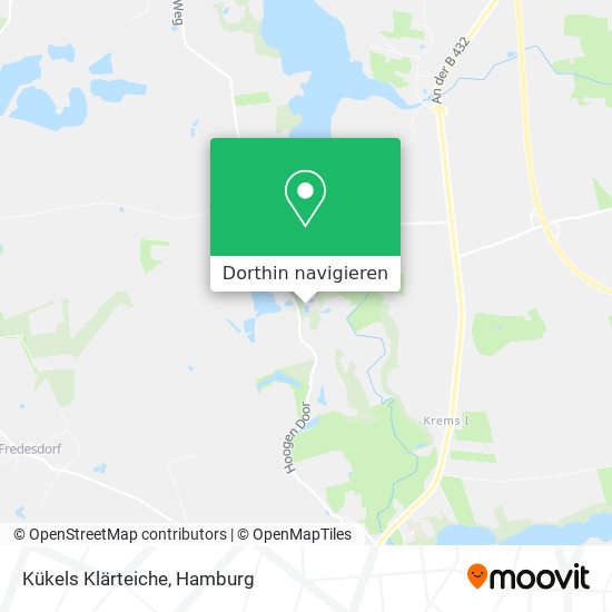 Kükels Klärteiche Karte