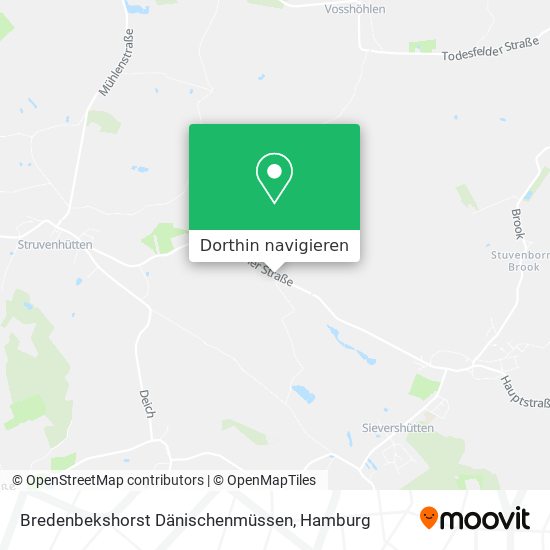 Bredenbekshorst Dänischenmüssen Karte