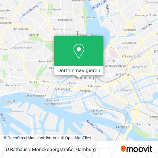 U Rathaus / Mönckebergstraße Karte