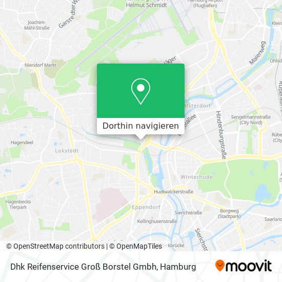 Dhk Reifenservice Groß Borstel Gmbh Karte