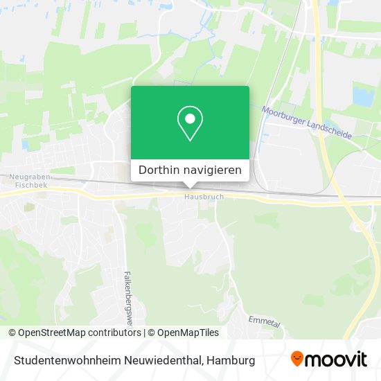 Studentenwohnheim Neuwiedenthal Karte