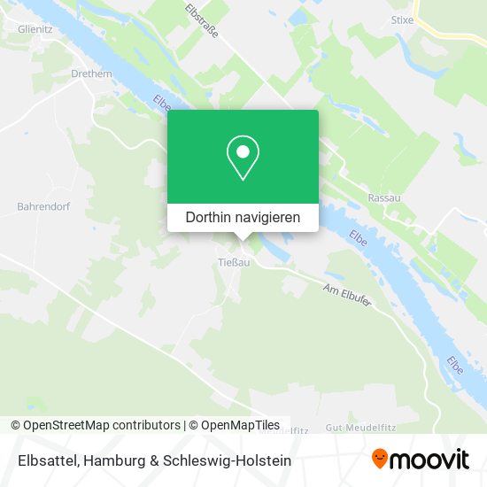 Elbsattel Karte