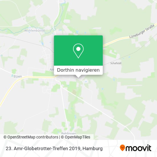 23. Amr-Globetrotter-Treffen 2019 Karte