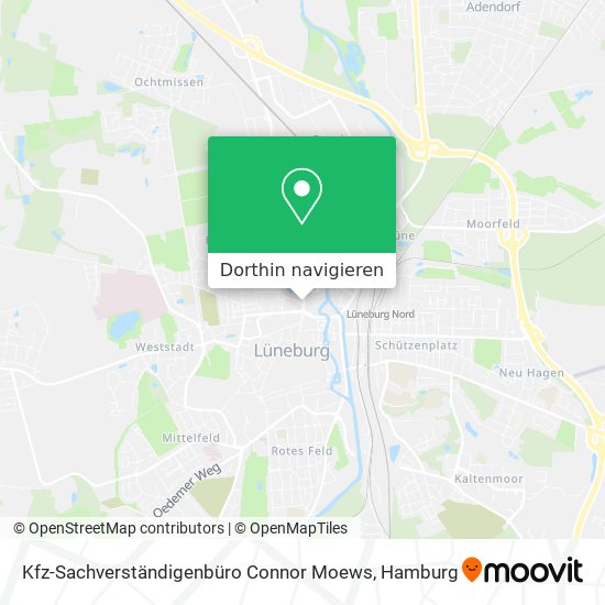 Kfz-Sachverständigenbüro Connor Moews Karte